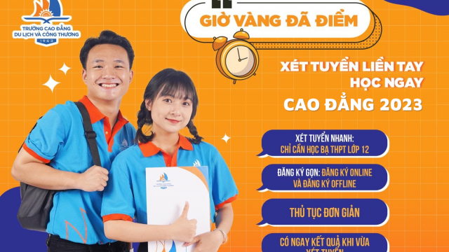 CÁC CHUYÊN NGÀNH XÉT TUYỂN TẠI CAO ĐẲNG DU LỊCH VÀ CÔNG THƯƠNG