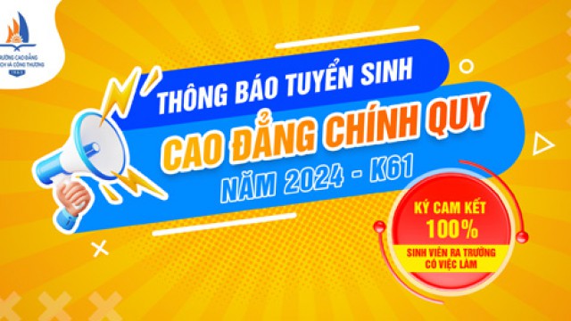 THÔNG BÁO TUYỂN SINH NĂM 2024